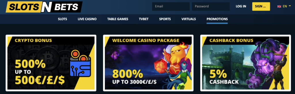 SlotsNBets Casino Review > SlotsnBets Bonus Code Inside | Up to 800%